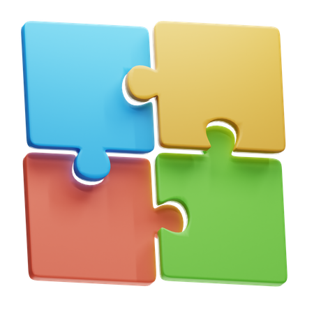 Pièce de puzzle  3D Icon