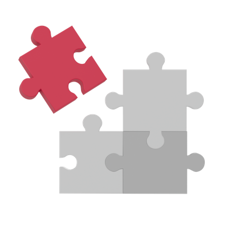 Pièce de puzzle  3D Icon