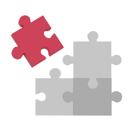 Pièce de puzzle  3D Icon