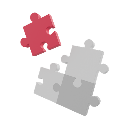 Pièce de puzzle  3D Icon