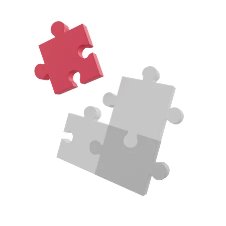 Pièce de puzzle  3D Icon