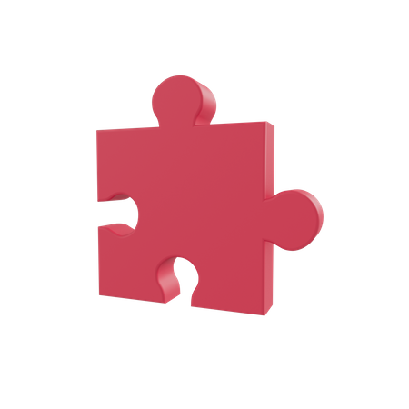 Pièce de puzzle  3D Icon