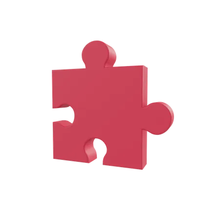 Pièce de puzzle  3D Icon