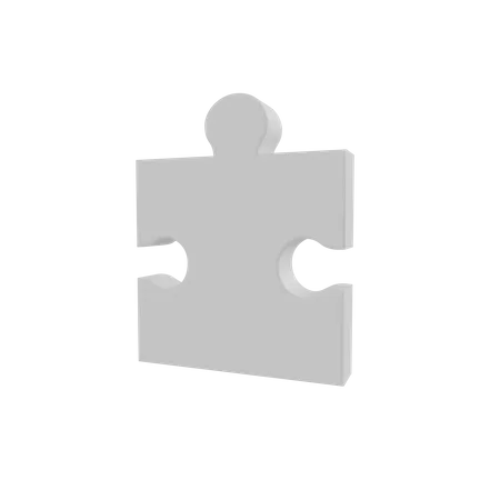 Pièce de puzzle  3D Icon