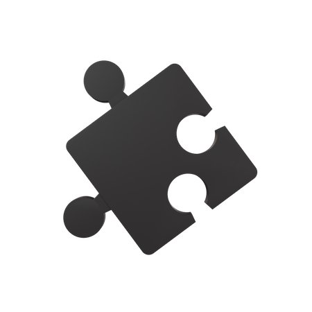 Pièce de puzzle  3D Icon