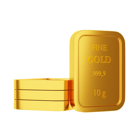 Pièce d'or  3D Icon