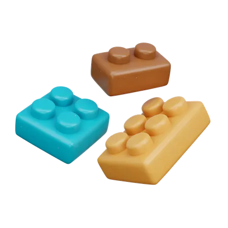 Pièce de lego  3D Icon