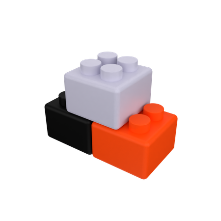 Pièce de lego  3D Icon