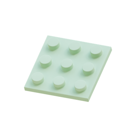 Pièce de lego  3D Icon