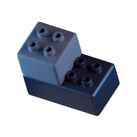 Pièce de lego  3D Icon