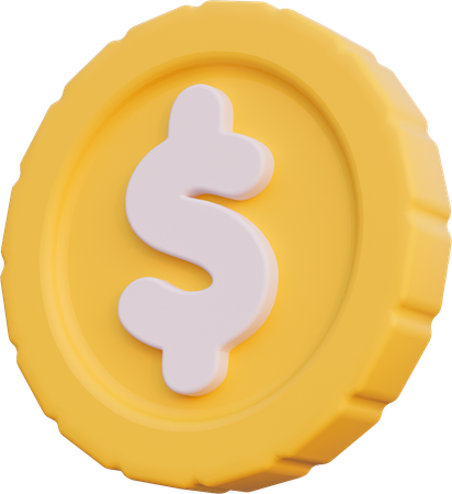 Pièces de monnaie  3D Icon