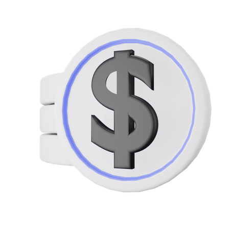 Pièces de monnaie  3D Icon