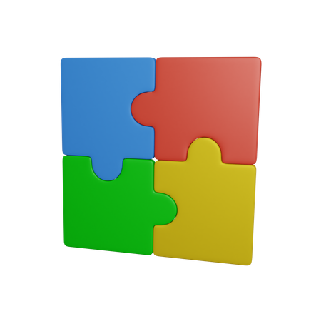 Pièces de puzzle  3D Icon