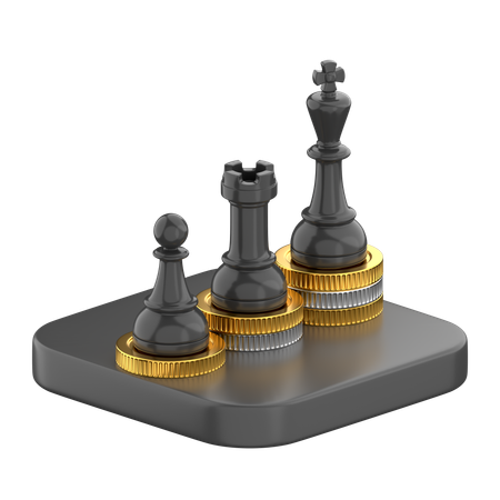 Pièces d'échecs  3D Icon