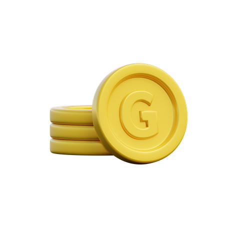 PIÈCES D'OR  3D Icon