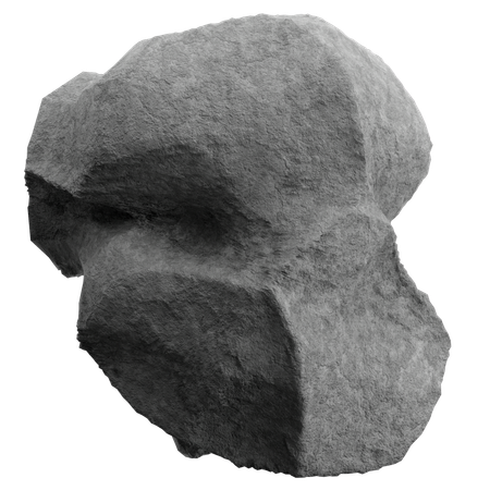 Piedra  3D Icon