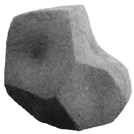 Piedra  3D Icon