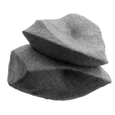 Piedra  3D Icon