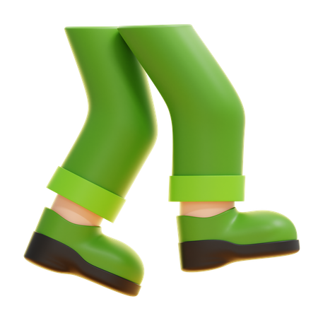 Pieds dansants  3D Icon