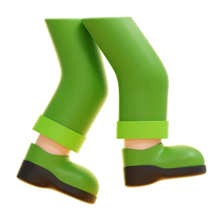 Pieds dansants  3D Icon