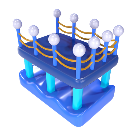 Píer público  3D Icon
