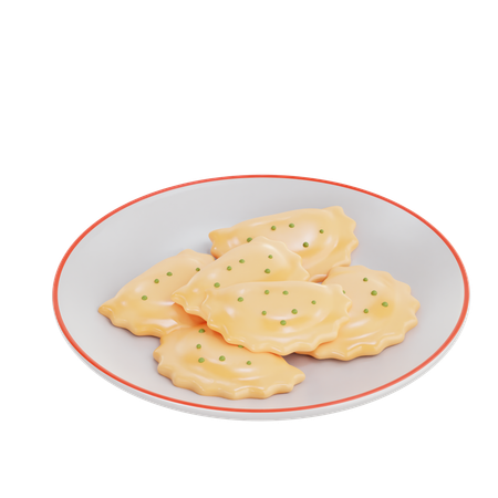 Pierogi  3D Icon