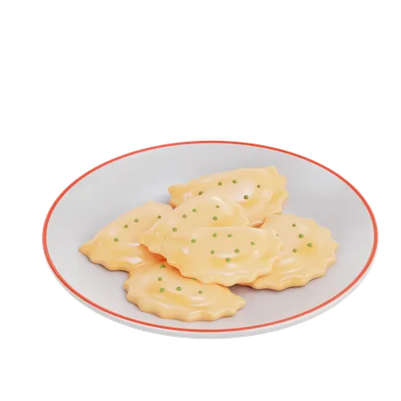 Pierogi  3D Icon