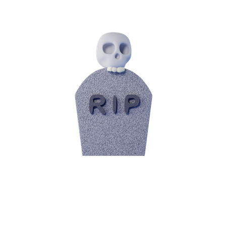 Pierre tombale  3D Icon