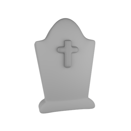 Pierre tombale  3D Icon