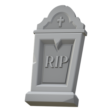 Pierre tombale  3D Icon