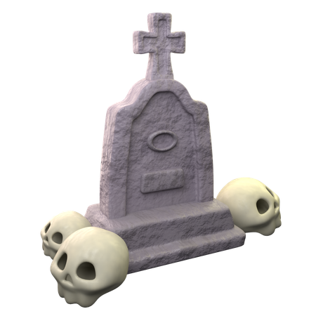 Tombe en pierre  3D Icon