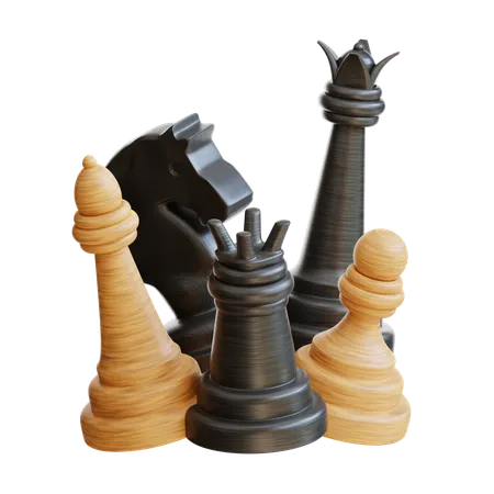 Pieza de ajedrez  3D Icon