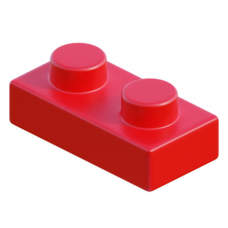 Pieza de lego  3D Icon