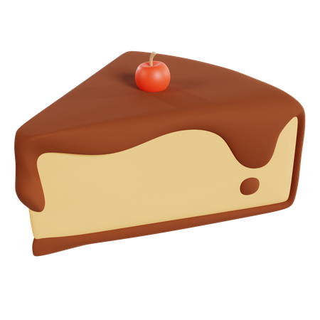 Pedazo de pastel  3D Icon