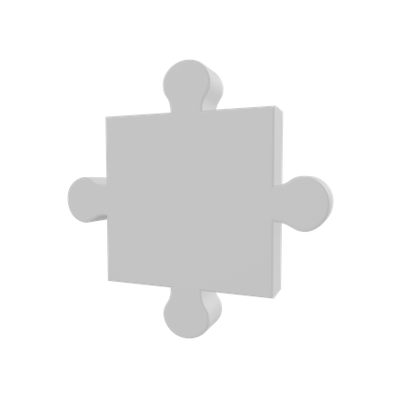 Pieza de puzzle  3D Icon