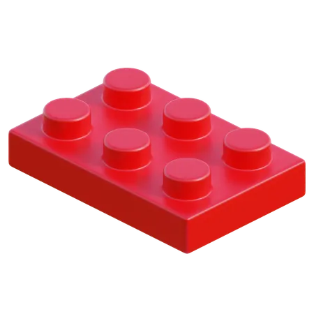 Pieza de lego  3D Icon