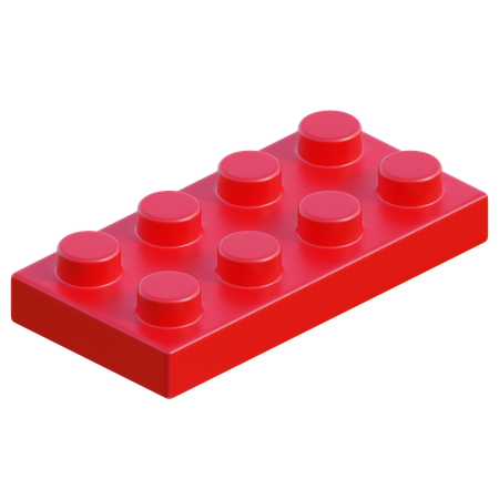 Pieza de lego  3D Icon