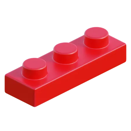 Pieza de lego  3D Icon