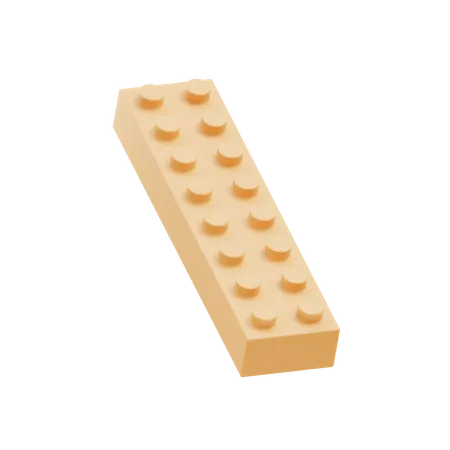 Pieza de lego  3D Icon