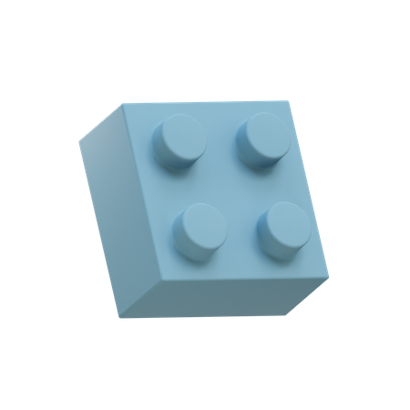 Pieza de lego  3D Icon