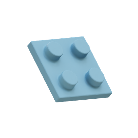 Pieza de lego  3D Icon