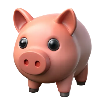 Pig  3D Icon