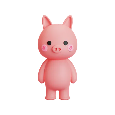 Pig  3D Emoji