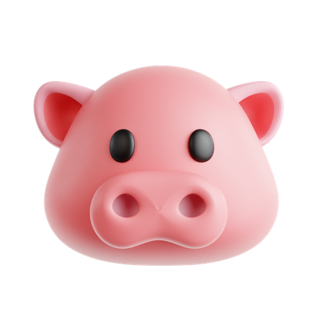 Pig  3D Icon