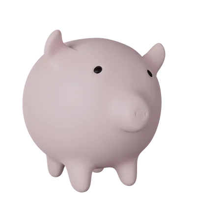 Pig  3D Icon