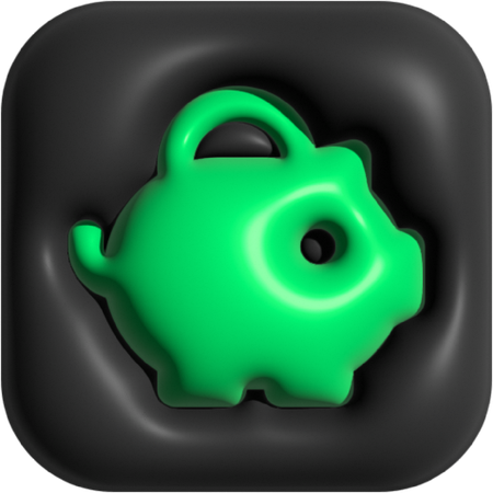 Pig  3D Icon