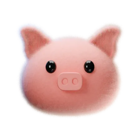 Pig  3D Icon