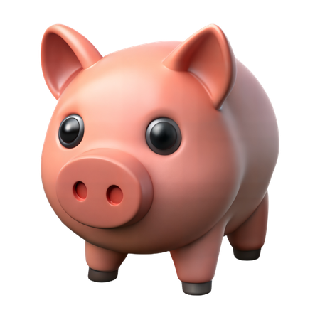 Pig  3D Icon