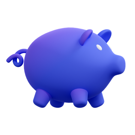 Piggy Bank  3D Icon