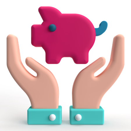 Piggy Bank  3D Icon